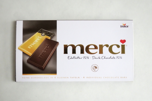Merci - Dark chocolate 72% (2018)