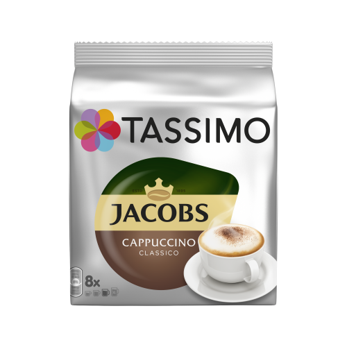 Tassimo Cappuccino Classico - hnědá kapsle (2018)