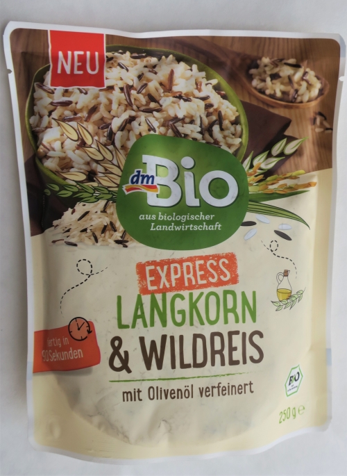 Bio rýže dlouhozrnná express (Langkorn und Wildreis) -2023