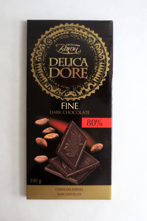 Delica Dore - Fine dark chocolate 80% (2018)