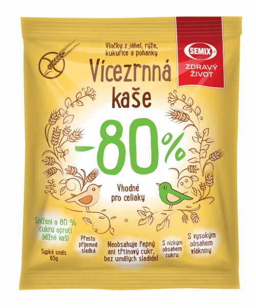 Vícezrnná kaše -80%