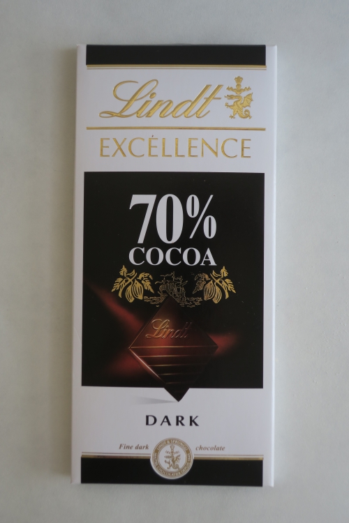 Lindt Excellence - 70% cocoa, dark (2018)