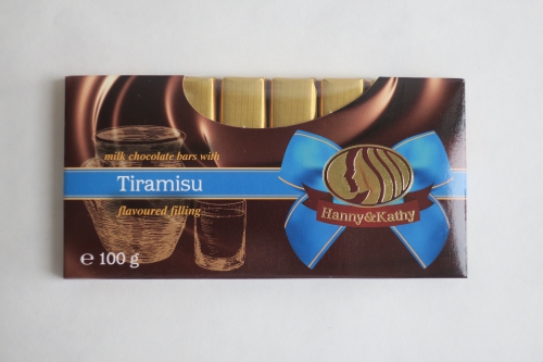 Tiramisu chocolate bars Hanny&Kathy (2018)