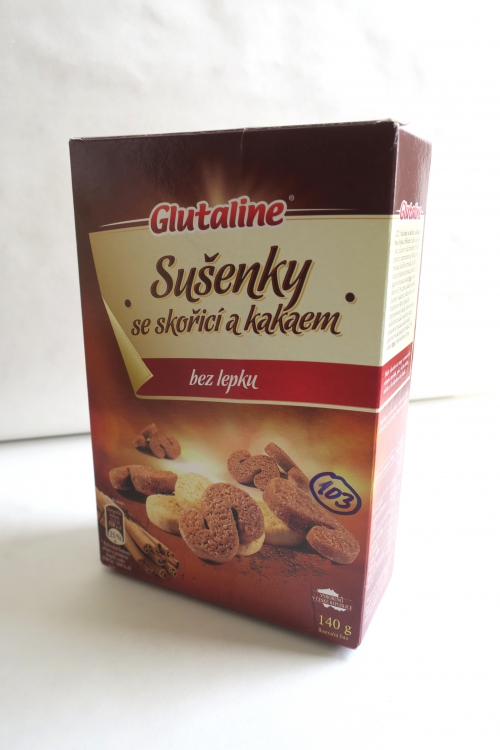 Sušenky se skořicí a kakaem - bez lepku (2018)