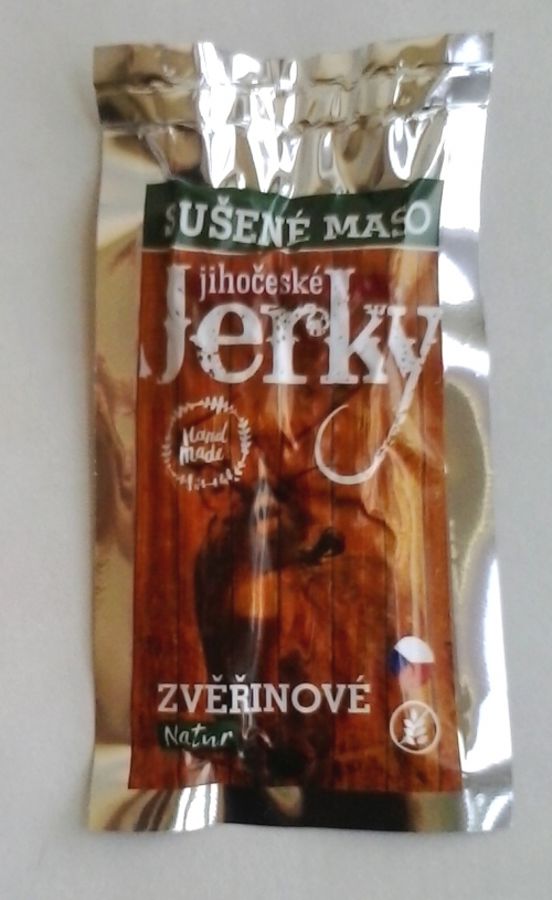 Zvěřinové jerky - natur (2019)