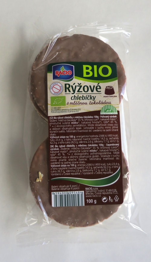 Rýžové chlebíčky s mléčnou polevou (2019)