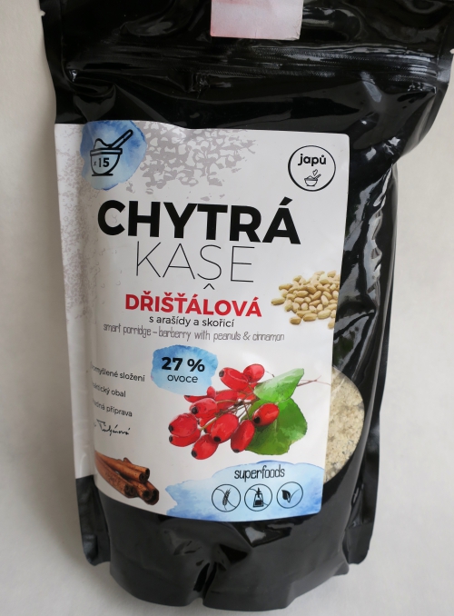 Chytrá kaše dříšťálová s arašídy a skořicí (2019)