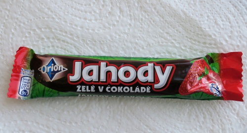 Jahody želé v čokoládě (2019)