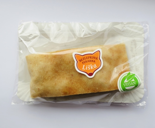 Bezlepkový jablečný štrůdl, vegan (2020)
