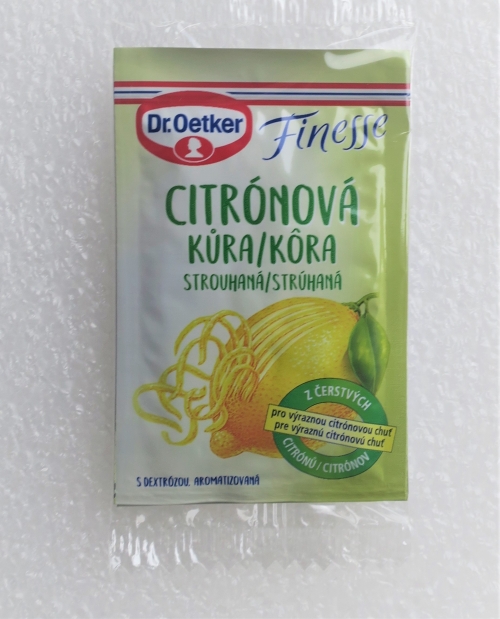 Citronová kůra strouhaná (2023)