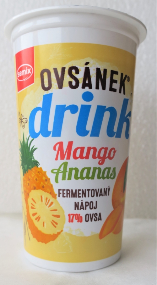 Ovsánek drink mango - ananas (2023)