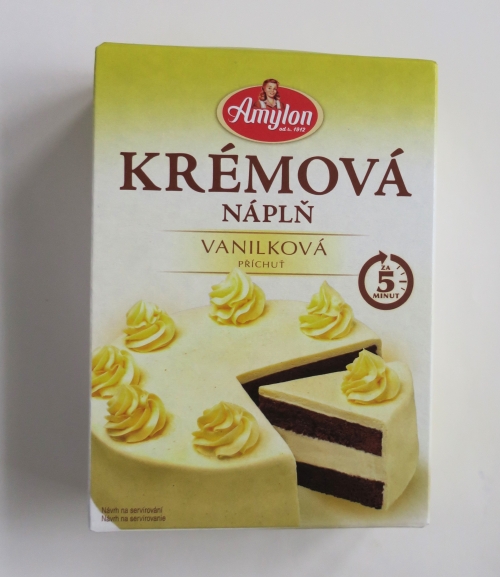 Krémová náplň vanilková příchuť (2023)