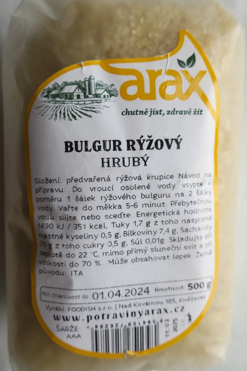 Bulgur rýžový hrubý (2023)