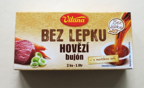 Hovězí bujón bez lepku (2023)
