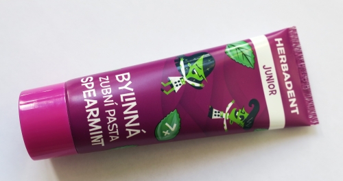 HERBADENT JUNIOR Bylinná zubní pasta Spearmint (2024)