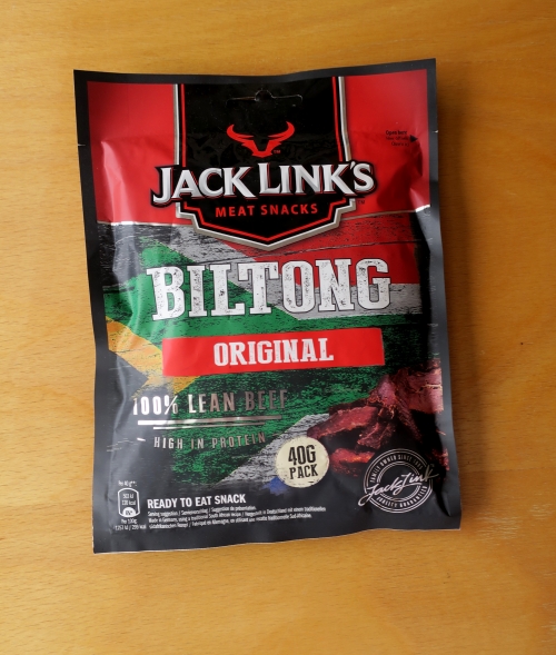 Jack Links meat snack , Biltong original (2020)