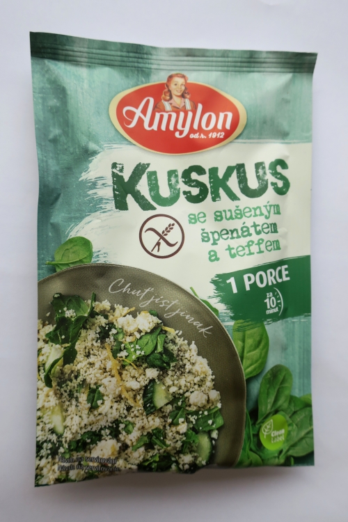 Kuskus se sušeným špenátem a teffem (2020)