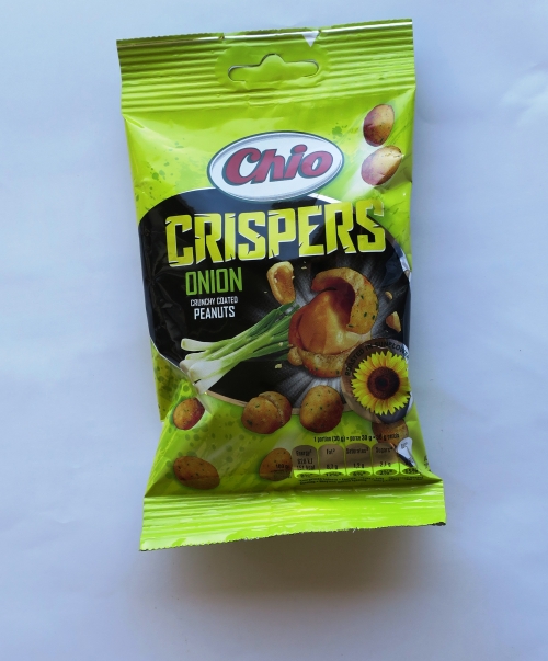 Crispers onion (Arašídy loupané pražené, obalené v těstíčku s příchutí cibule)(2020)