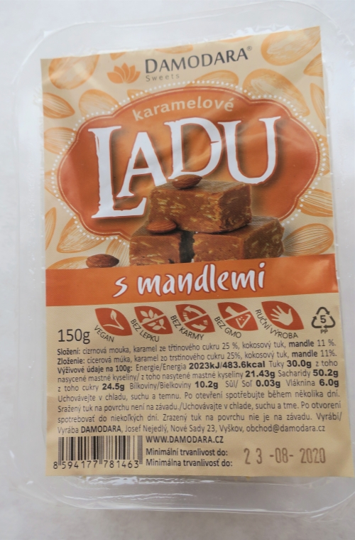 Ladu karamelové s mandlemi (2021)