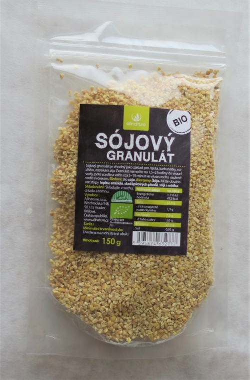 Sójový granulát