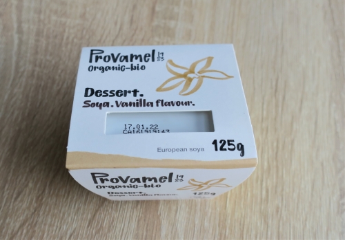 Bio sójový dezert s vanilkovou příchutí Provamel (2021)