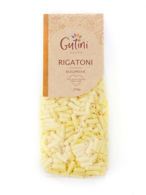 Pasta Rigatoni bezlepkové (2021)