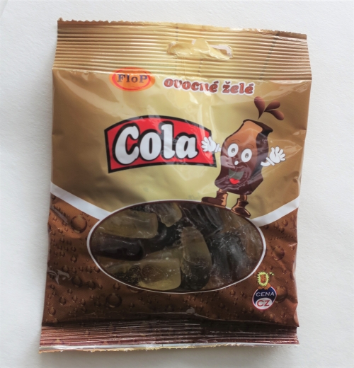 Želatinové želé s příchutí cola (2022)