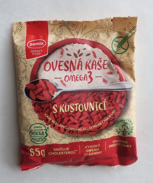 Ovesná kaše omega-3 s kustovnicí (2022)