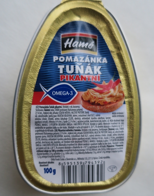 Pomazánka tuňák pikantní (2022)
