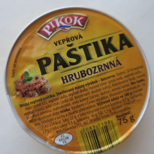 Vepřová paštika hrubozrnná (2022)