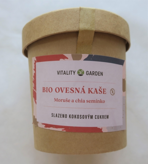 Bio ovesná kaše moruše a chia semínko (2023)