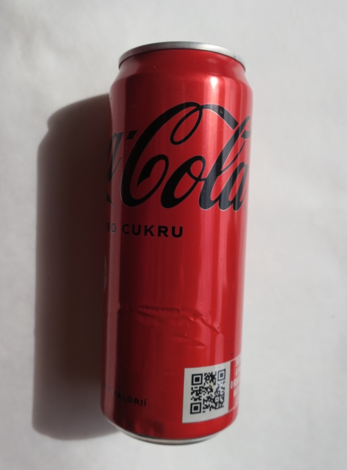 Coca Cola zero cukru (2022)
