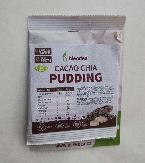 Cacao pudding chia